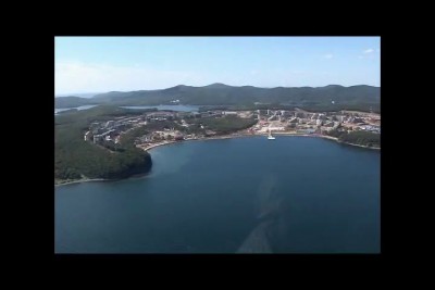 Стройка на о. Русском