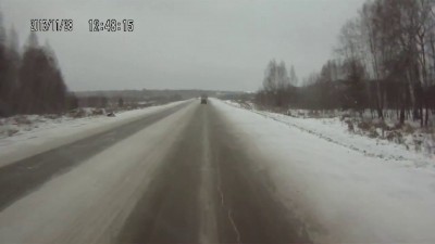 Повезло водителю...
