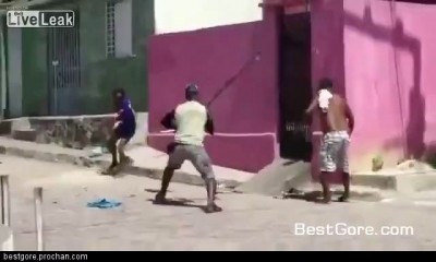 Труба против мачете