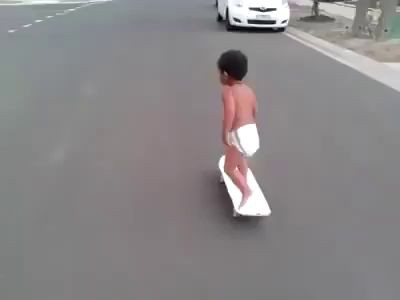 Скейт и памперс