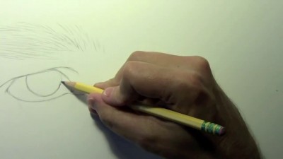 Self Portrait Eyes [Drawing Time Lapse]