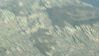 UFO Caught From Airplane - Seoul, South Korea - April 07, 2012