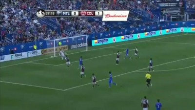 Мастерский гол из положения сидя