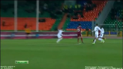 Гол Рязанцев 2-0 (Рубин - Партизан) 4.10.2012