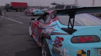 Toyota Supra Drifting Unbuttons A Girl's Shirt. |+16|