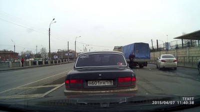 Получил подзатыльник за ДТП