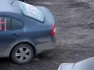 Парковка на газоне