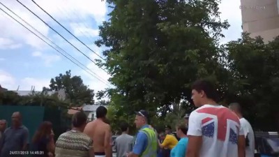 Одесситы устроили самосуд пьяному виновнику крупного ДТП