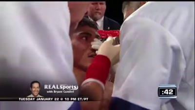 «Майки» Гарсиа сломал нос, но победил Орландо Салидо 