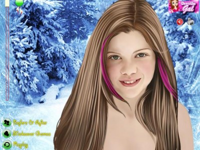 Georgie Henley Makeover