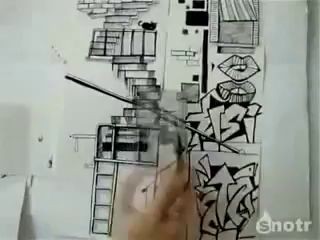 Рисованый паркур