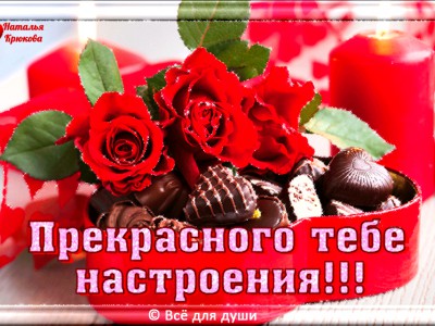 Прекрасного настроения!!!