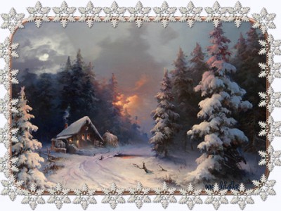 Зимний лес.