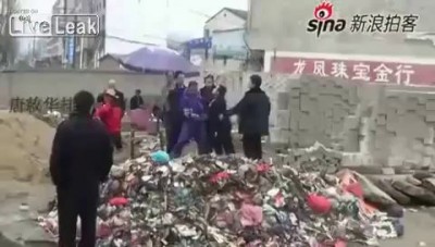 Китаец убил полицейского мотыгой