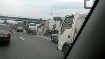Нога наружу