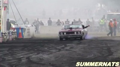 Сиреневый burnout