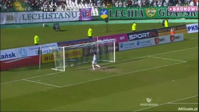 Lechia 0-3 Wisła (Sivakov - bramka z połowy boiska!)