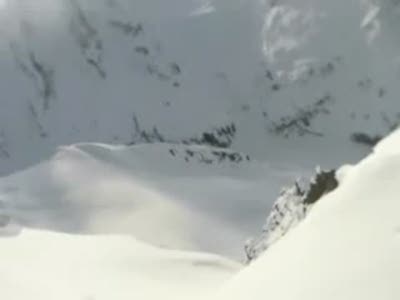 под лавиной