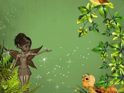 Фея в лесу