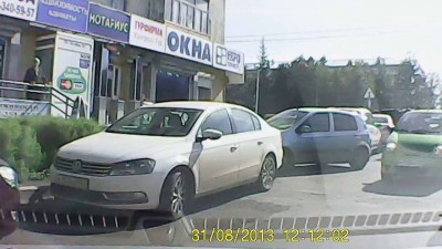 Драка водителя и пешехода в Уфе