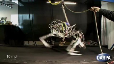 DARPA Cheetah Sets Speed Record for Legged Robots