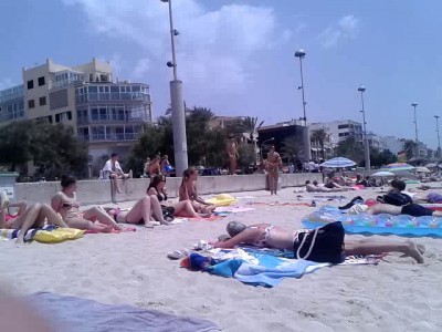 Бухие немцы на Майорке-2012