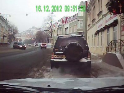 ДТП 16.12.12 ул.Светланская г. Владивосток