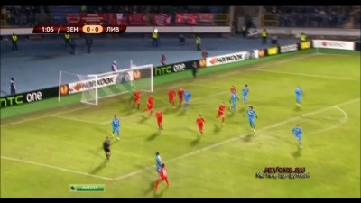 Зенит (Санкт-Петербург, Россия) – Ливерпуль (Ливерпуль, Англия) – 2:0