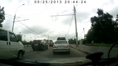 Причина пробки!