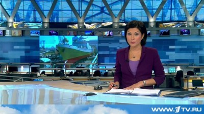 Спуск на воду сторожевого фрегата "Адмирал Григорович"