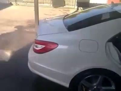 Как надо мыть Mercedes CLS 350