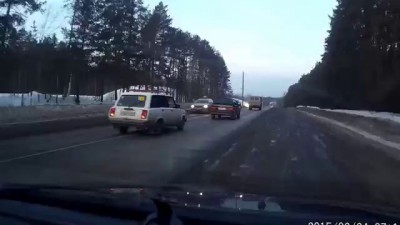 Дерзкий водителя на Жигулях