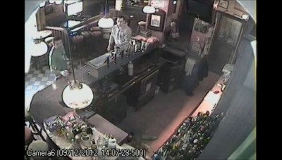 Кот устроил погром