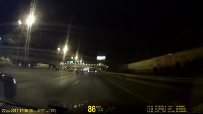 авария на МКАД 22.12.14