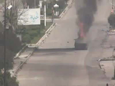 Подрыв БМП Сирийской армии