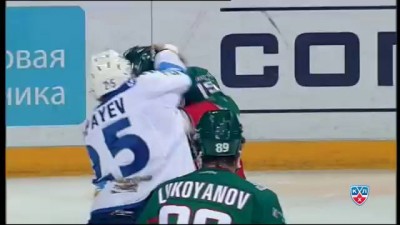 Бой КХЛ: Свитов VS Рыспаев / KHL Fight: Svitov VS Ryspayev