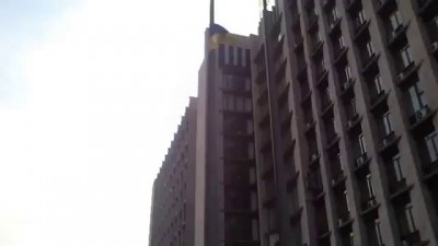 Донецк поднял российский флаг ! 01.03.2014