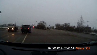 Прилетел в Range Rover