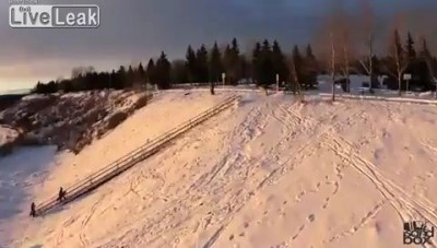 Красивая съёмка с вертолёта