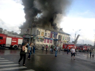 пожар в сергиевом посаде