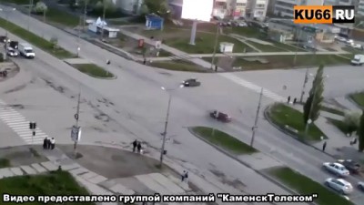 Кадры жуткого ДТП в Каменске