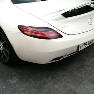 Выхлоп Mersedes SLS