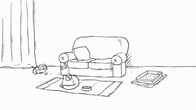 Simon's Cat in 'Double Trouble'