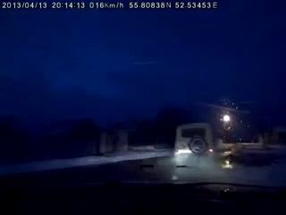 Погоня за УАЗом. Неожиданная концовка - смотреть до конца)))