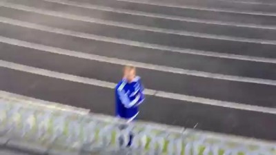 Олег Гусев и фанаты Шахтера