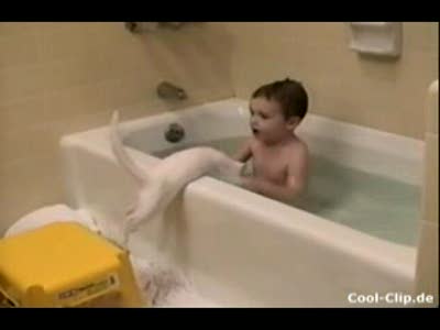 побег из ванной