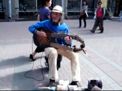 Сергей Садов на Старом Арбате.