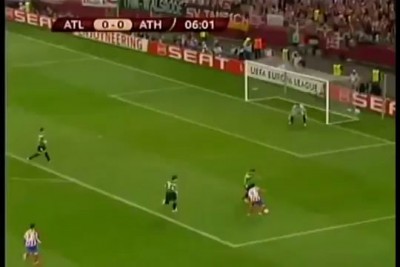 Atletico de Madrid 1 - 0 Athletic Gol del Falcao Final UEFA Europa League 2012.