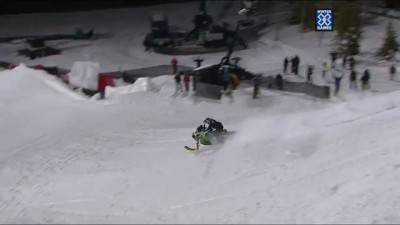 Winter X Games 2012: First Snowmobile Front Flip Landed