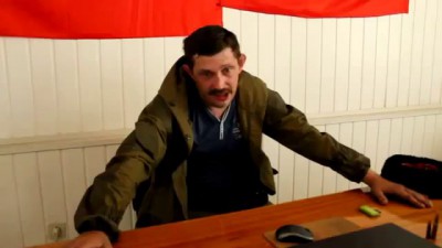 Командир гарнизона ополченцев Дремов